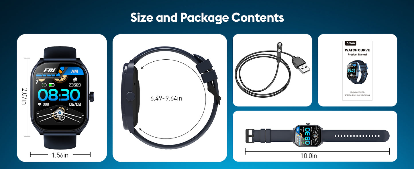 AOLON Curve Smart Watch