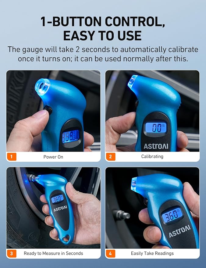 AstroAI Digital Tire Pressure Gauge