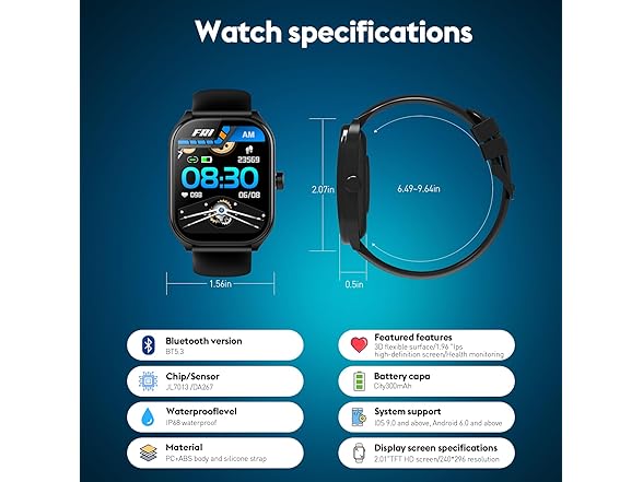 AOLON Curve Smart Watch