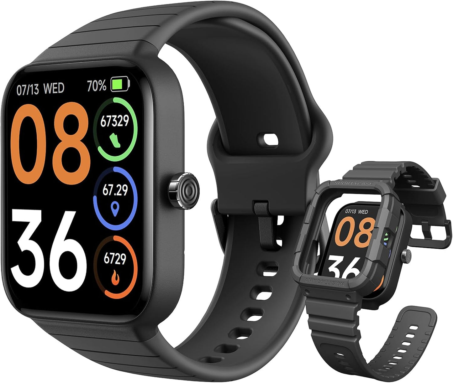 SKG Smart Watch for Men Women V7 Cyber