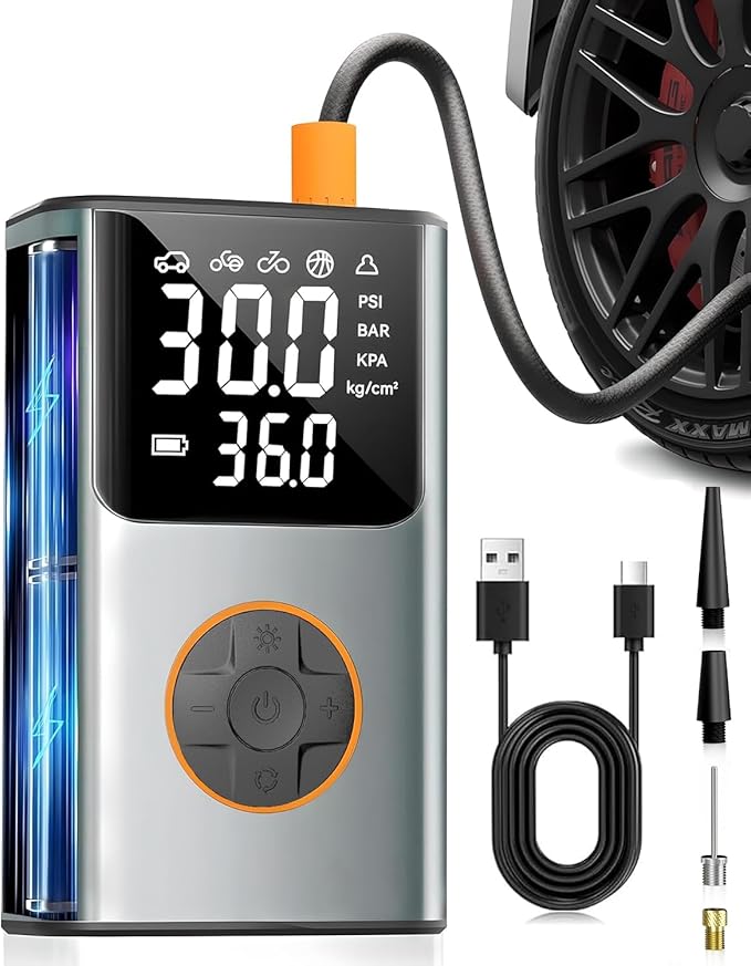 Tire Inflator Portable Air Compressor