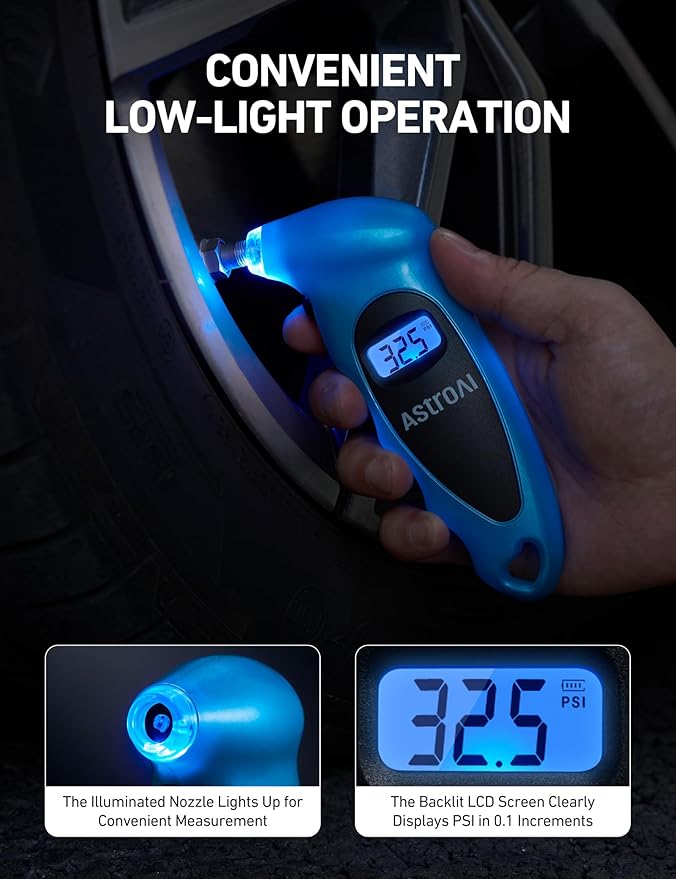 AstroAI Digital Tire Pressure Gauge