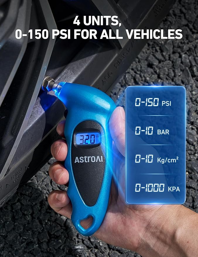 AstroAI Digital Tire Pressure Gauge