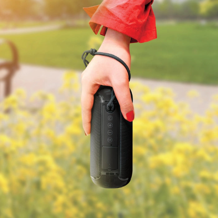 Bluetooth Wireless Speaker - Hand Strap, Black